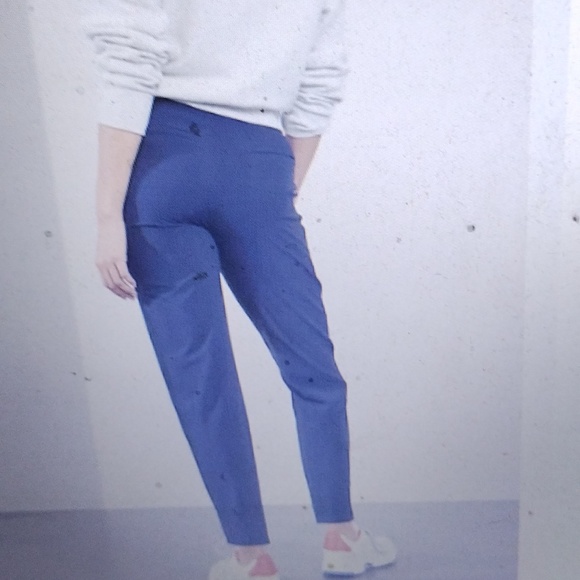 Athleta Brooklyn ankle pants size 12 Tall Black Pull on - Picture 7 of 7